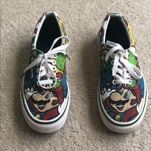 VANS Mario Bro Edition Sneakers and T-shirt